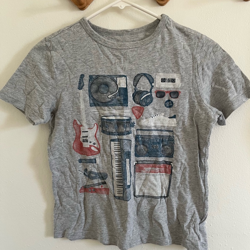 GAP Gray Music Graphic Tee